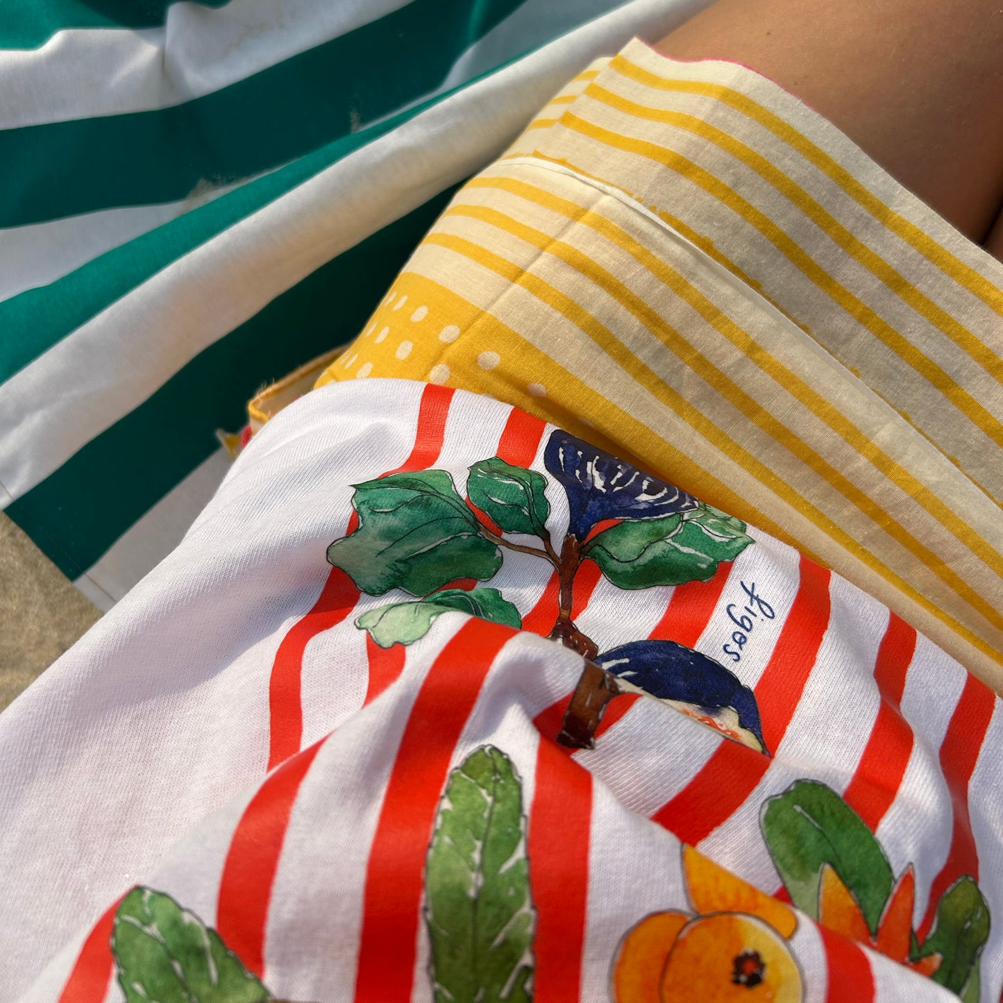 FRUTAS - Remera manga corta