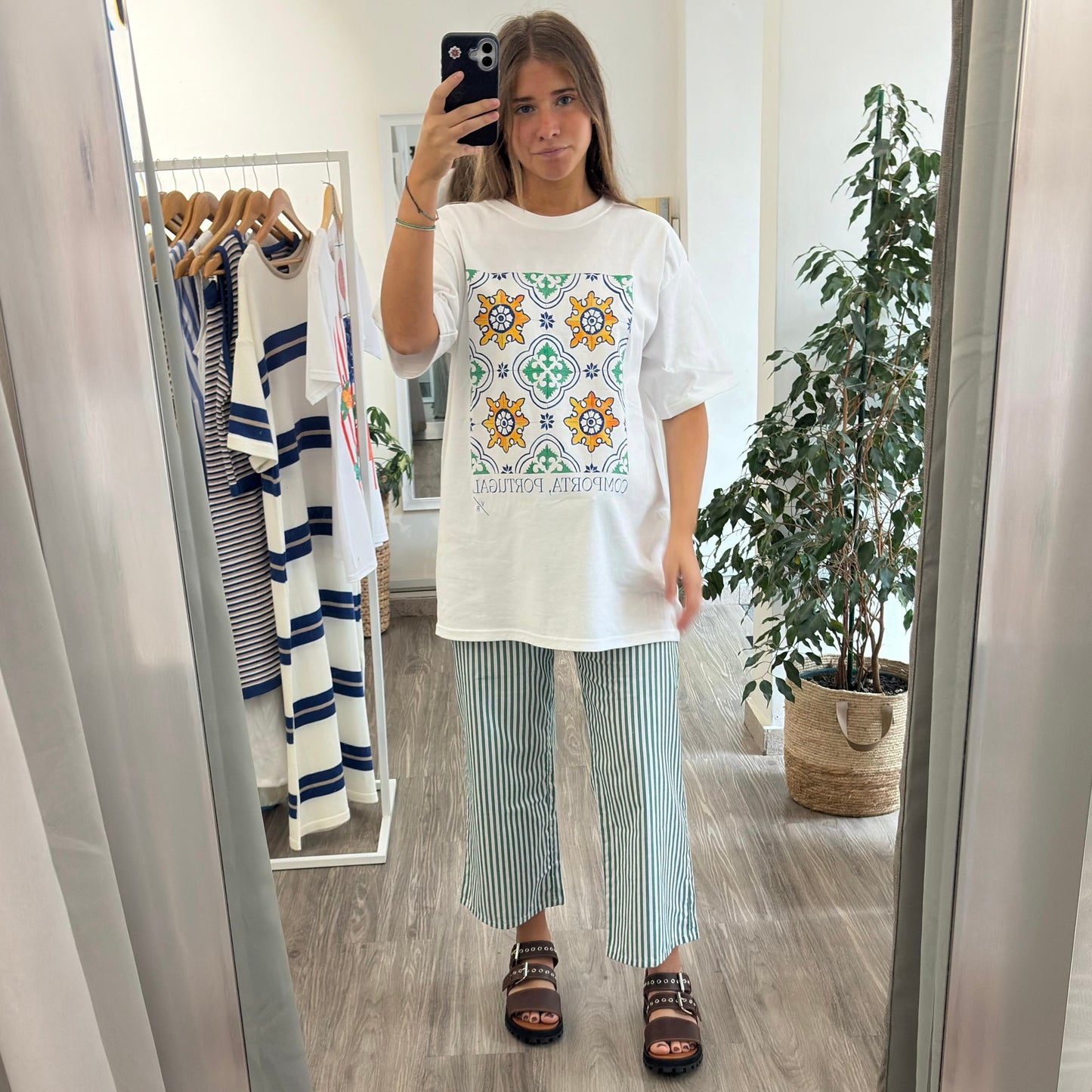 remera portugal oversize