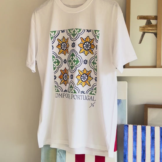 remera azulejo portugal comporta