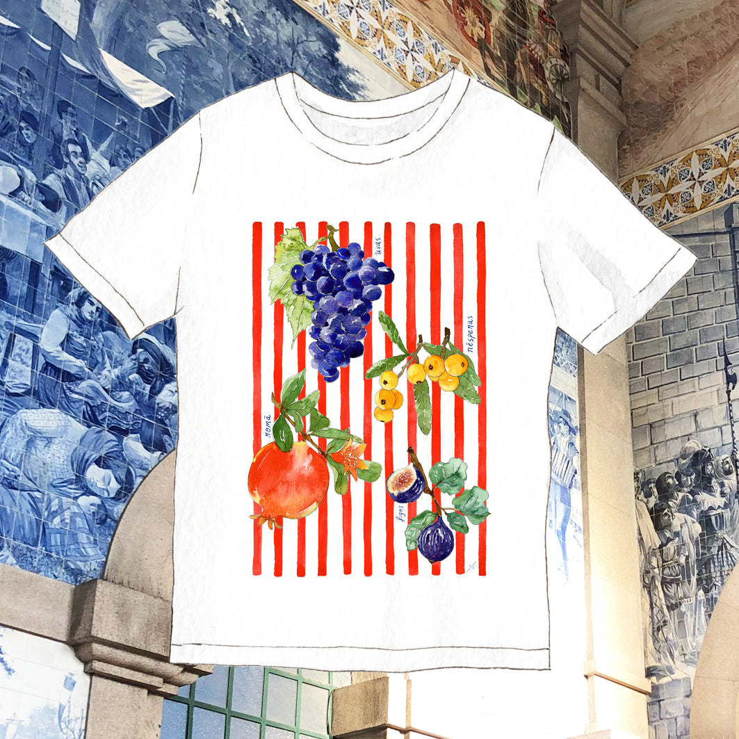 FRUTAS - Remera manga corta